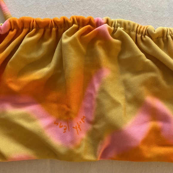 With Jean Ziggy Print Baby Bikini top - Picture 2 of 4